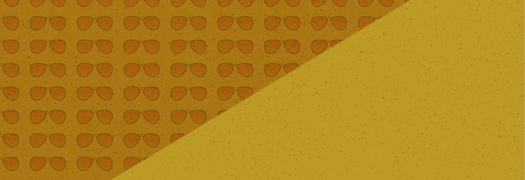 1400x480 Banner_Sunglasses Pattern Gold